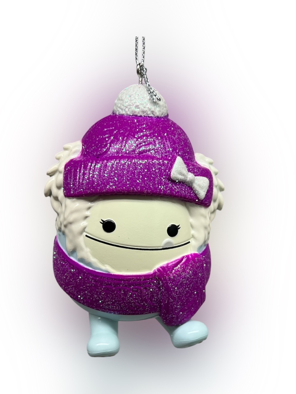 Original Squishmallows Zozo Bigfoot Christmas Tree Ornament